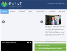 Tablet Screenshot of busat.org.tr